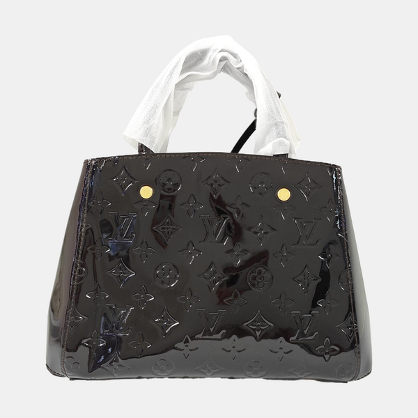 MONTAIGNE BB Monogram Patent Leather Red
