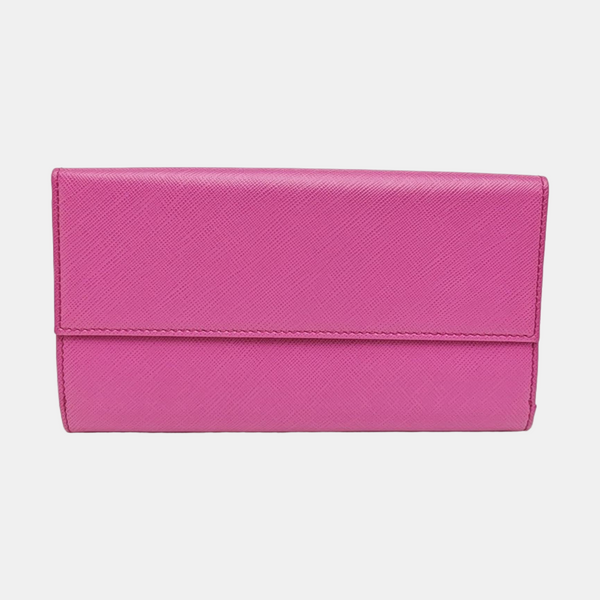 Ginny Calfskin Red Wallet