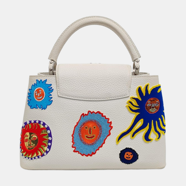 ARTYCAPUCINES MM Calfskin White