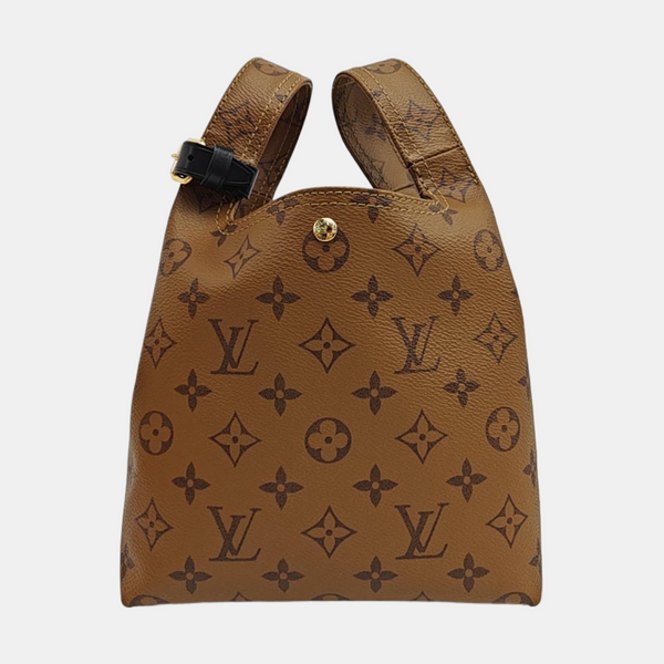 ATLANTIS PM Monogram Coated Canvas Brown