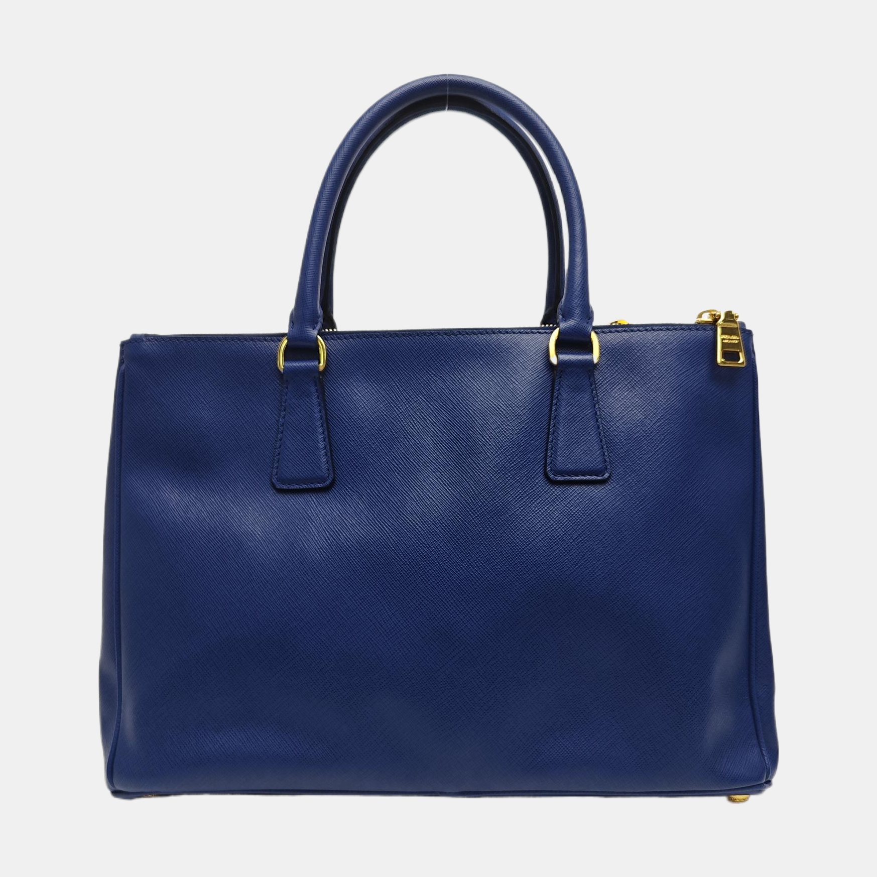 Galleria Extra Large Saffiano Calfskin Blue