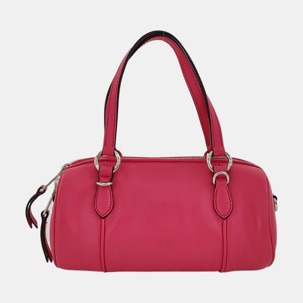 Calfskin Shoulder Bag Red
