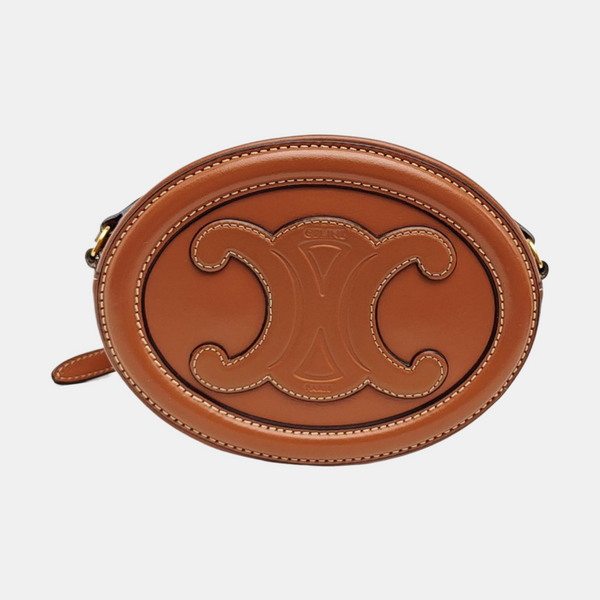 TRIOMPHE Small Calfskin Brown