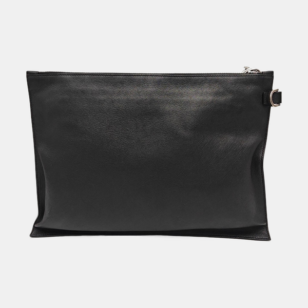 Calfskin Clutch Black