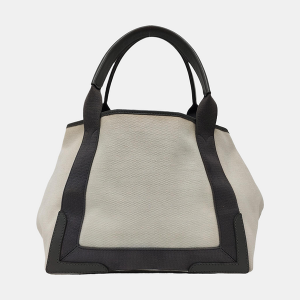 Navy Small Canvas White