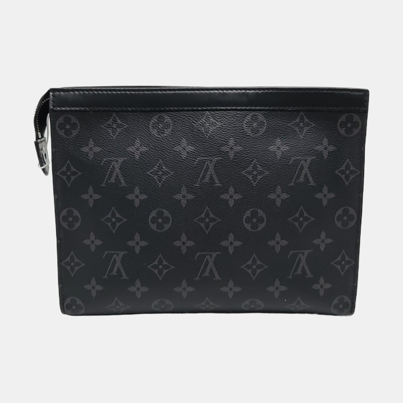Pochette Voyag MM Monogram Coated Canvas Black