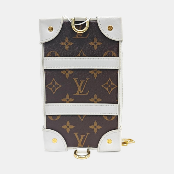SOFT TRUNK Monogram Coated Canvas Brown