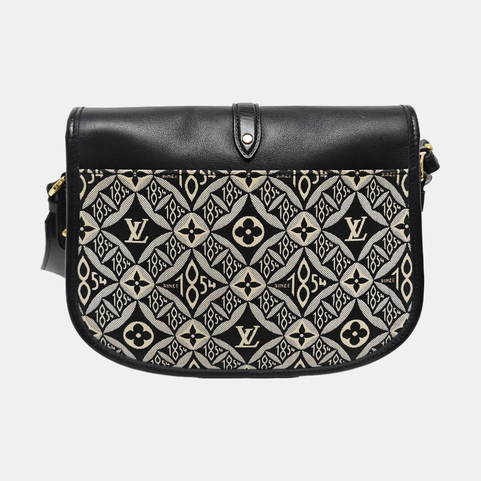 SAUMUR MM Calfskin Black