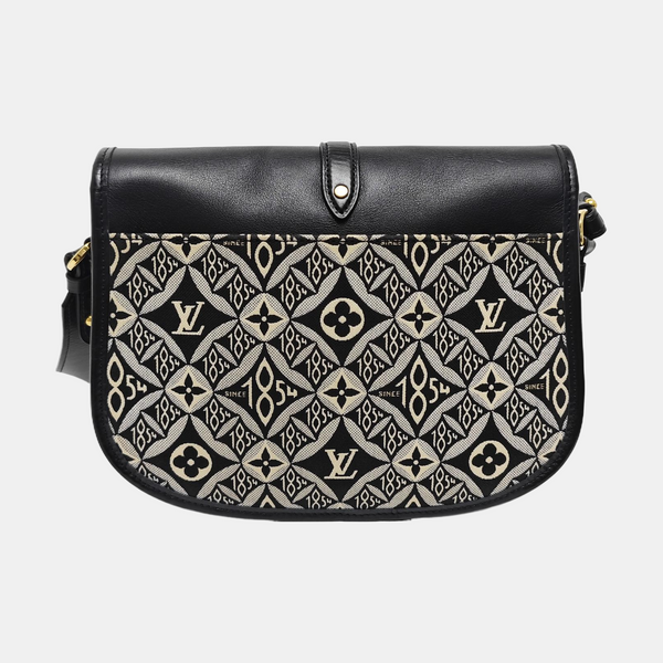 SAUMUR MM Calfskin Black