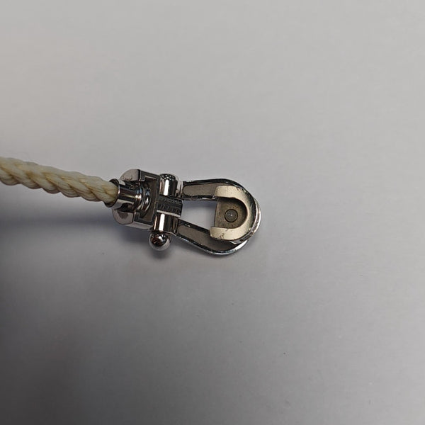 Force 10 Fabric White Bracelet