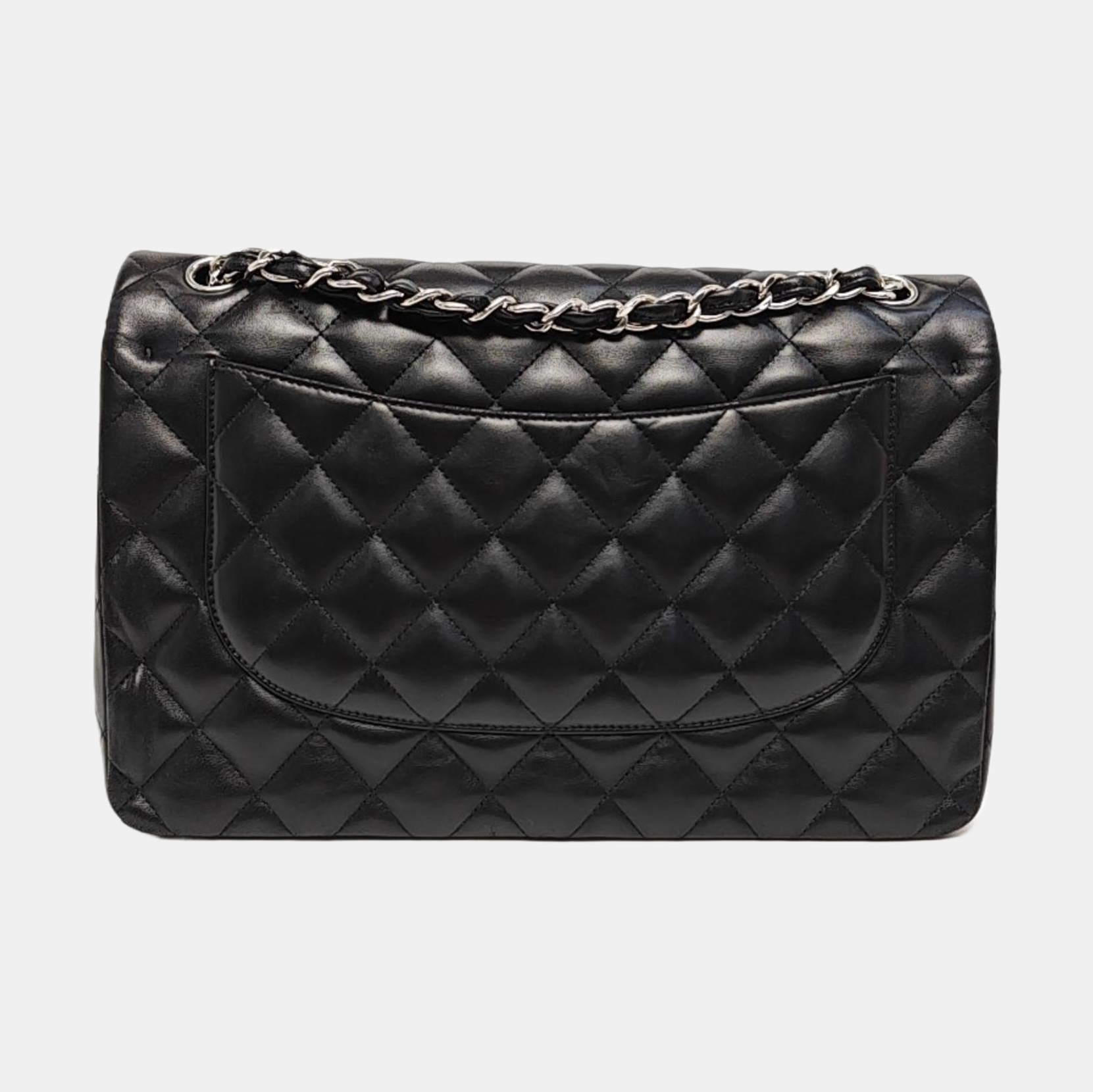 CLASSIC FLAP Jumbo Quilted Lambskin Black