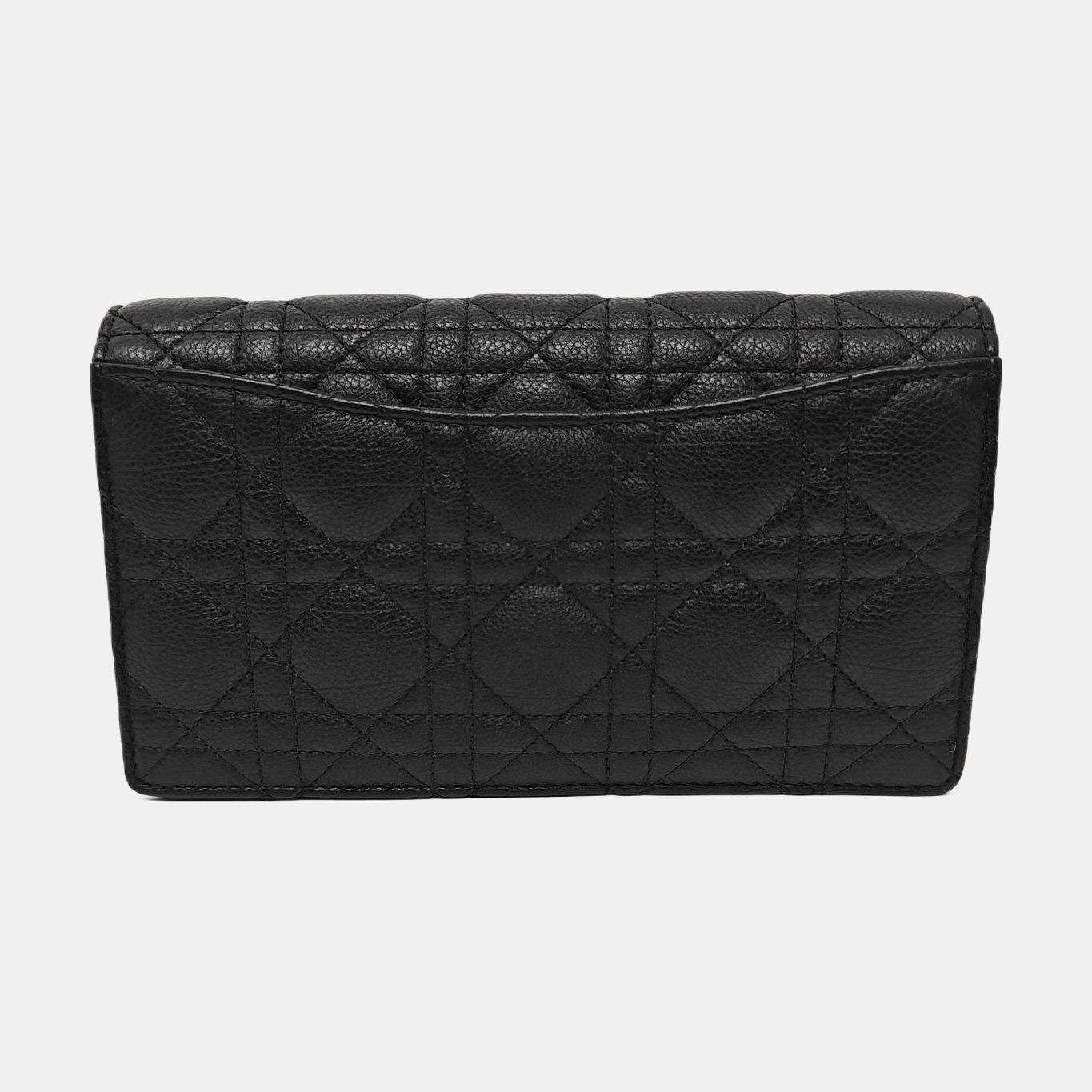 Dior Caro Small Cannage Calfskin Black