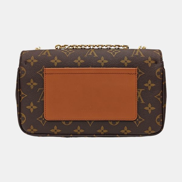 MARCEAU Monogram Coated Canvas Brown
