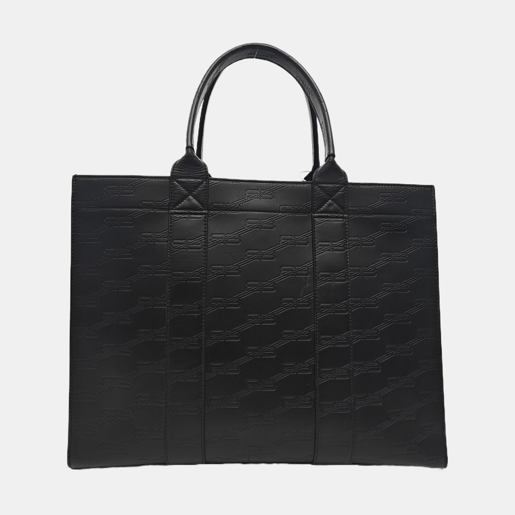 Calfskin Shoulder Bag Black