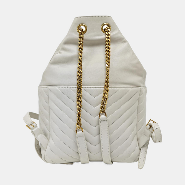 JOE Quilted Lambskin White