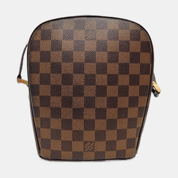 IPANEMA PM Damier Ebene Coated Canvas Brown