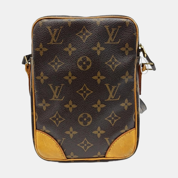DANUBE Monogram Coated Canvas Brown