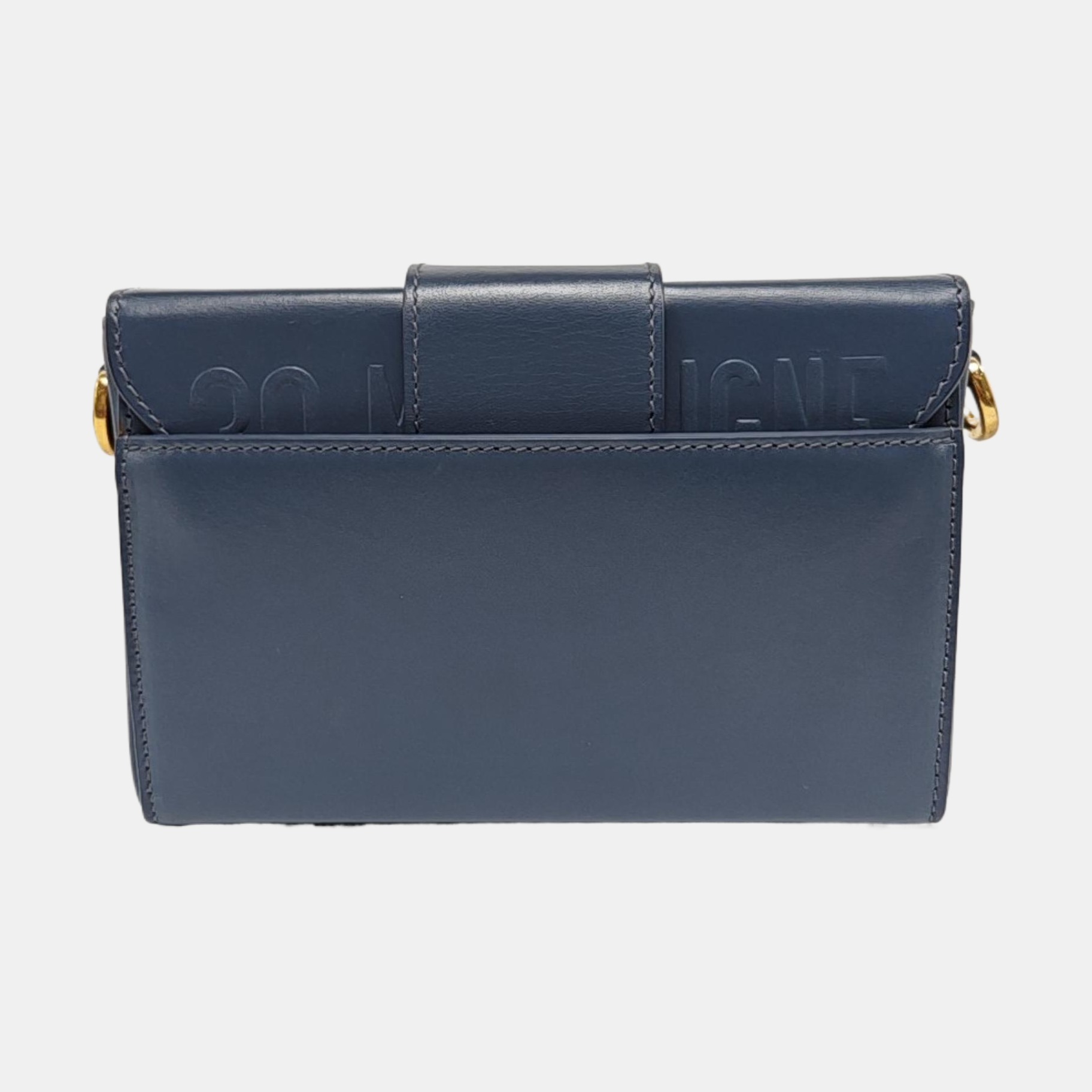 Authenticated pre-owned  30 Montaigne Calfskin Blue - Shoulder Bag at Looply