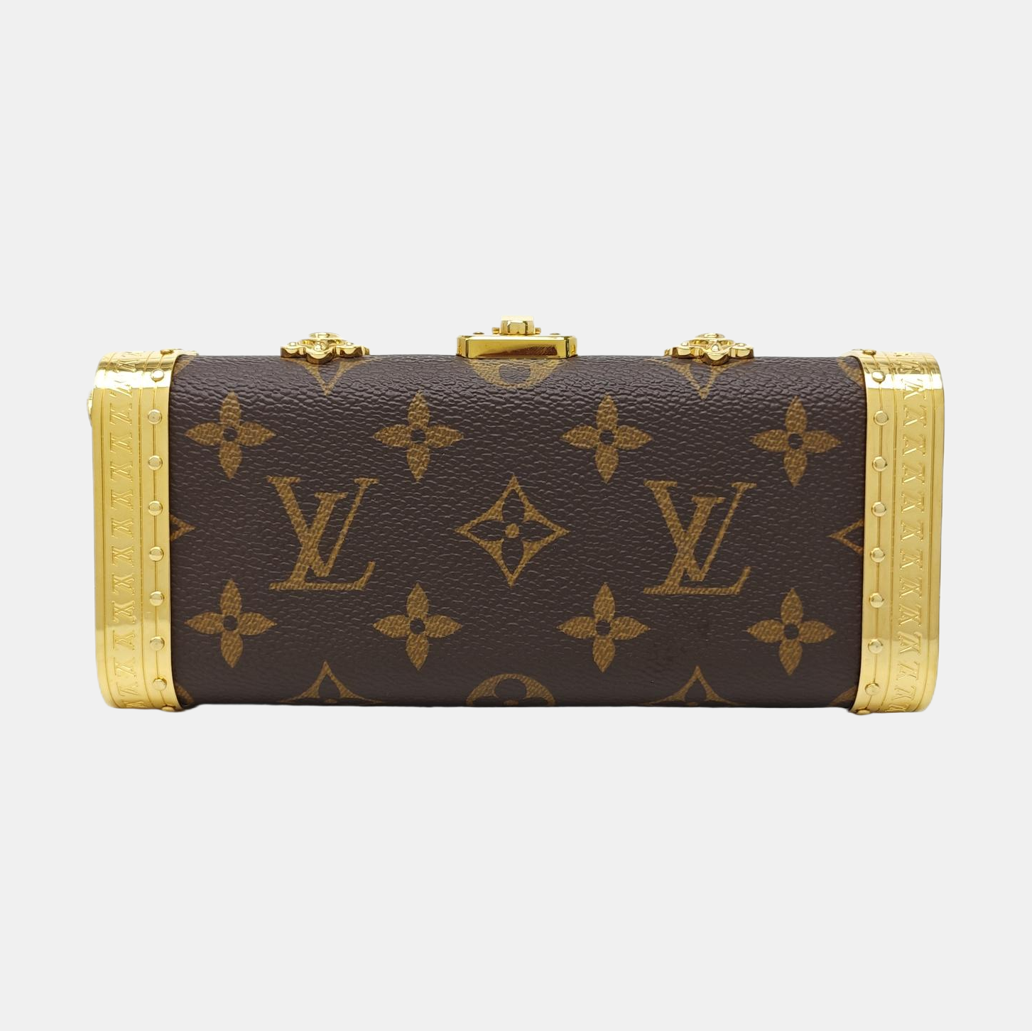 VANITY CASE Monogram Coated Canvas Brown