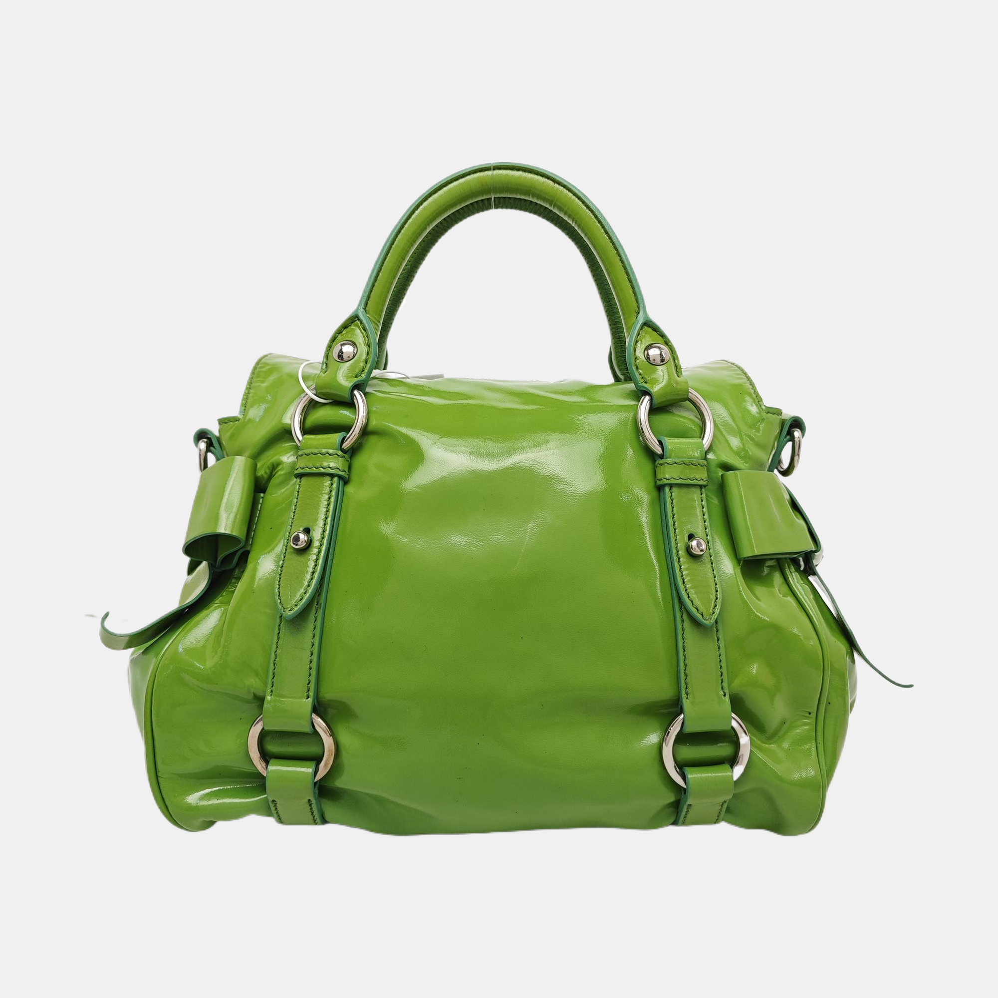 Bow Calfskin Green