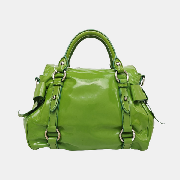 Bow Calfskin Green