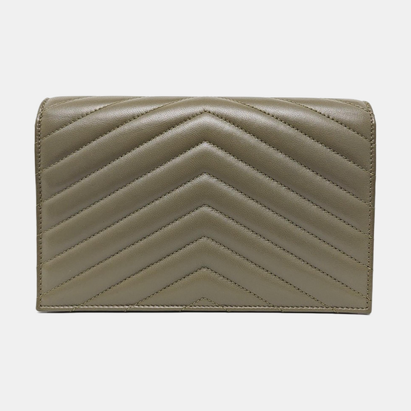 MONOGRAM Quilted Lambskin Green