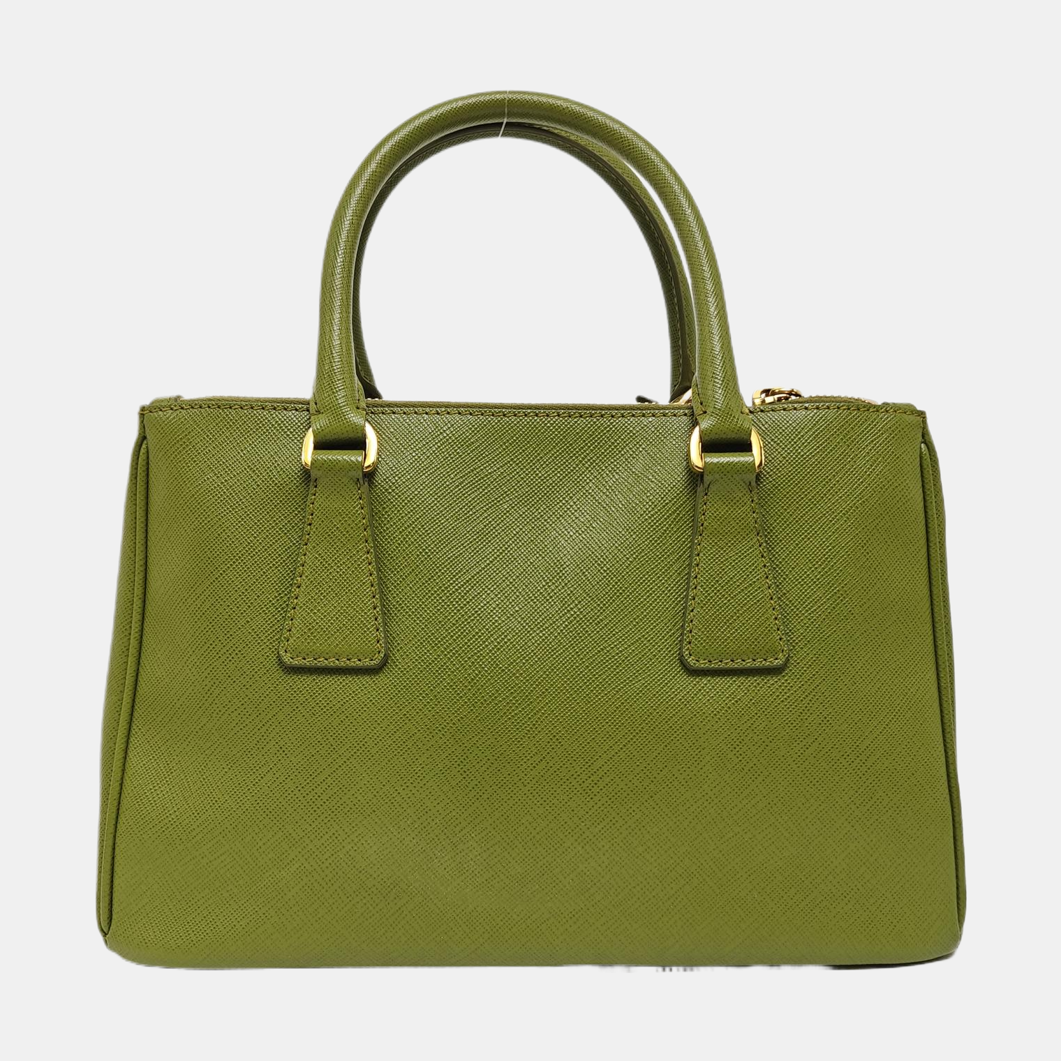 Galleria Small Saffiano Calfskin Green