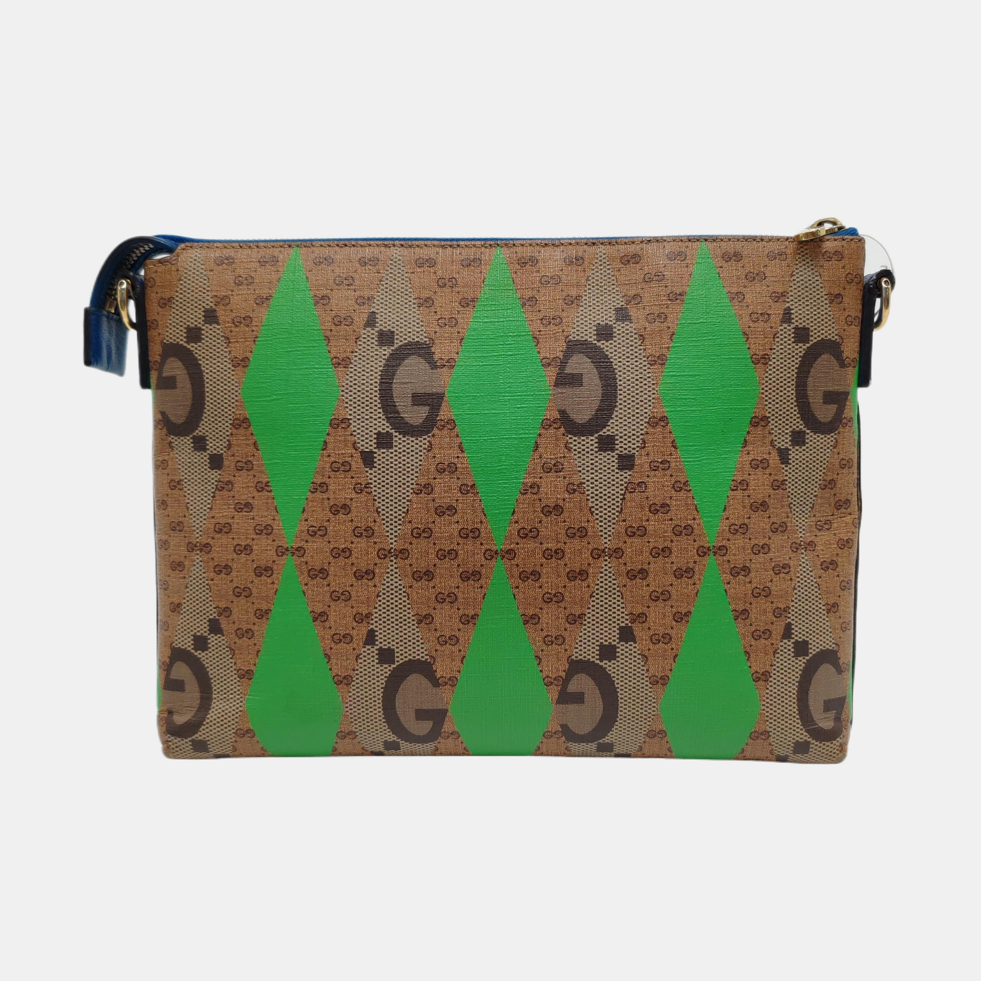 Monogram Coated Canvas Brown
