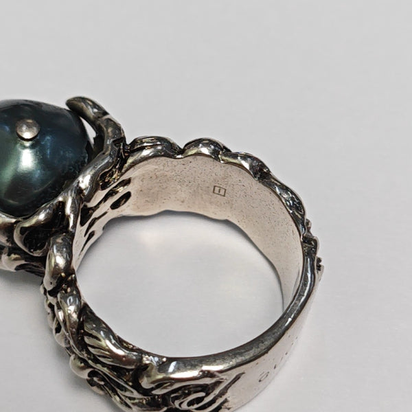 Metal Silver Ring HK 19