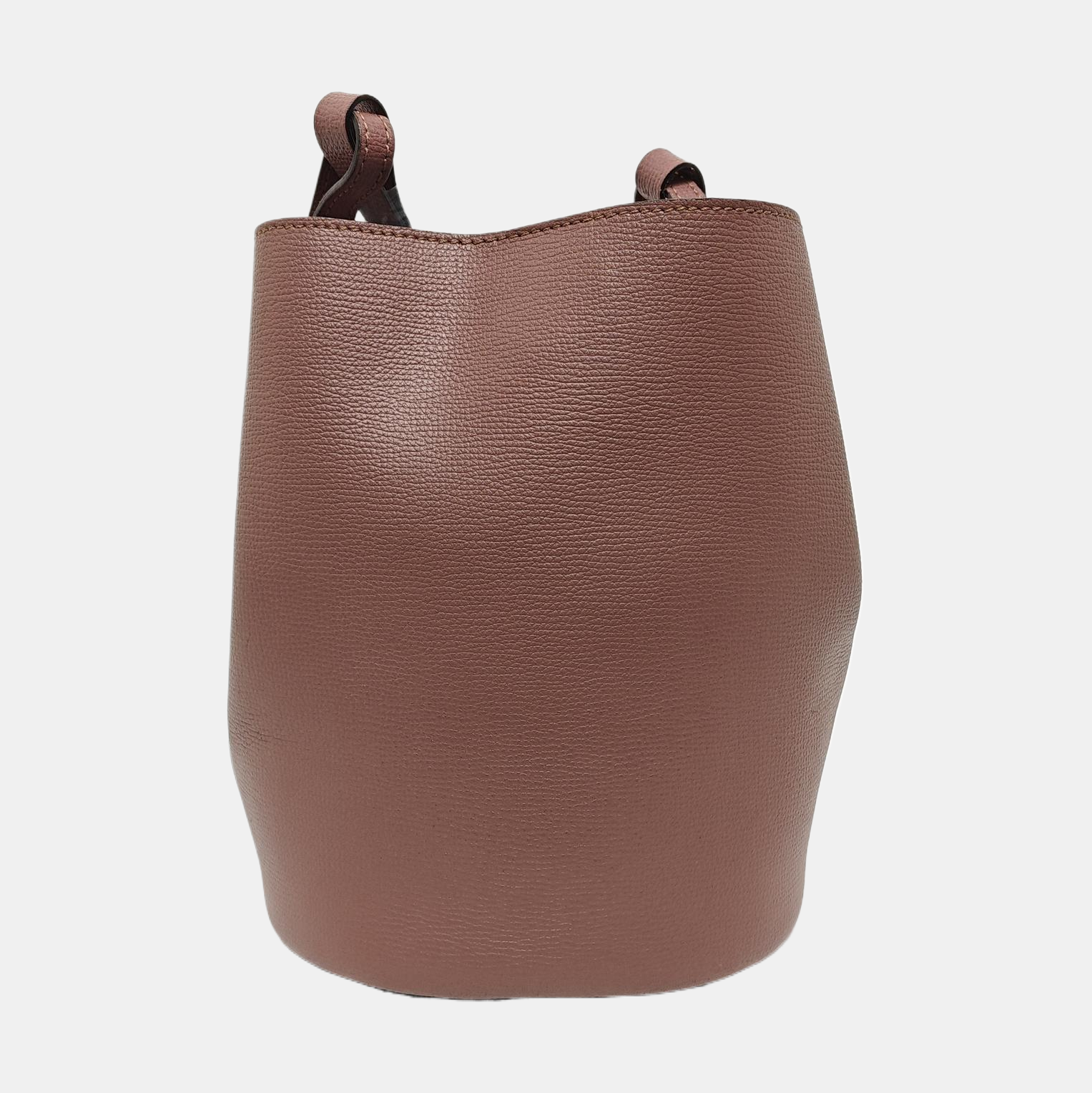 Calfskin Bucket Bag Beige