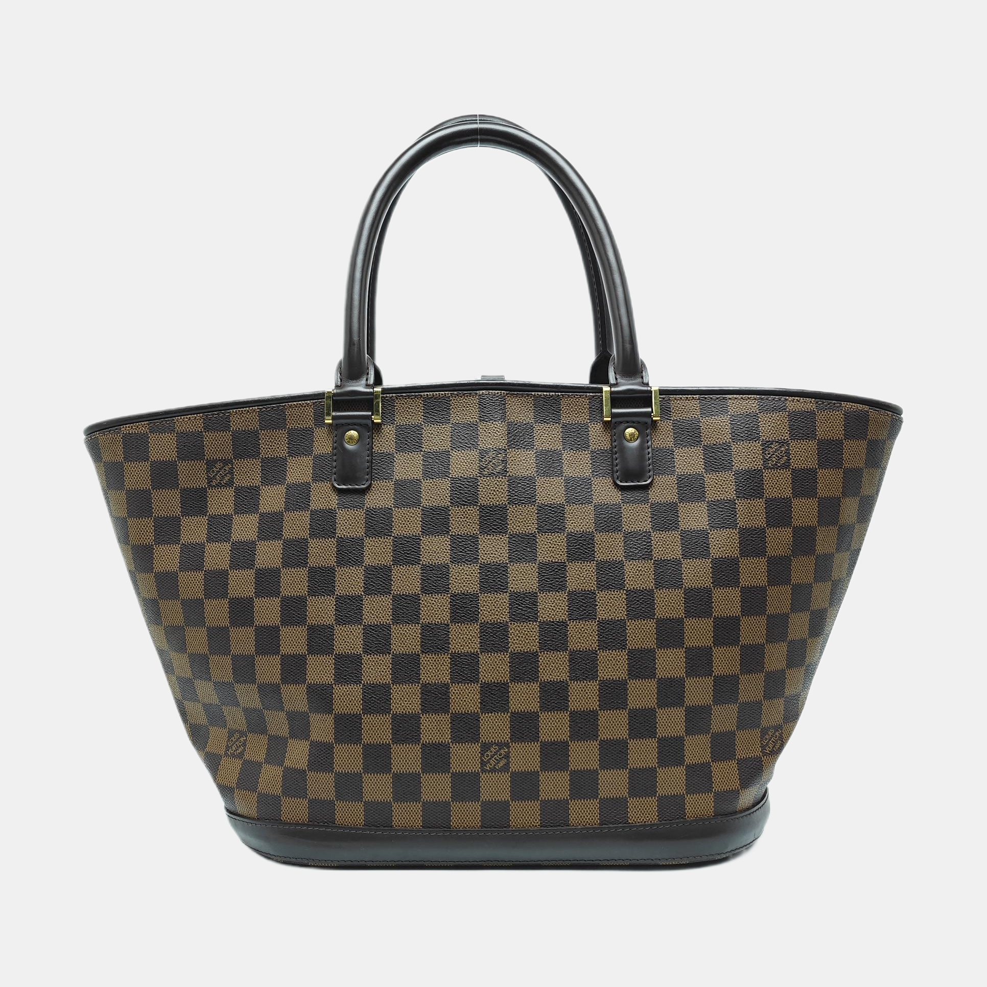 MANOSQUE GM Coated Canvas Brown