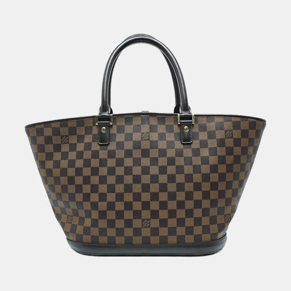 MANOSQUE GM Coated Canvas Brown