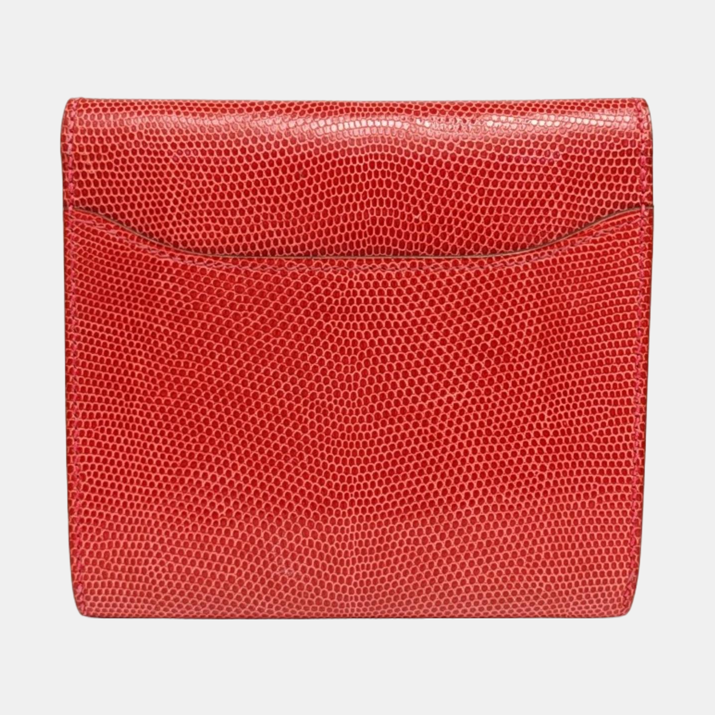 Constance Lizard Red Wallet