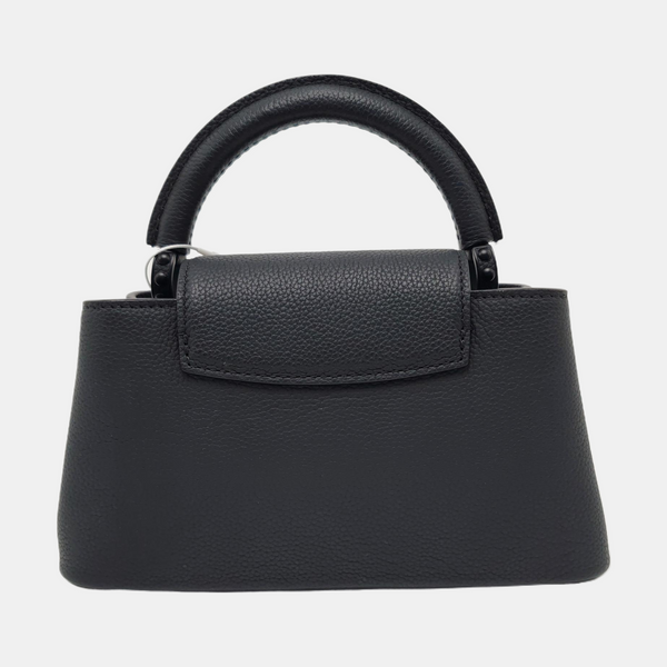 CAPUCINES Mini Calfskin Black