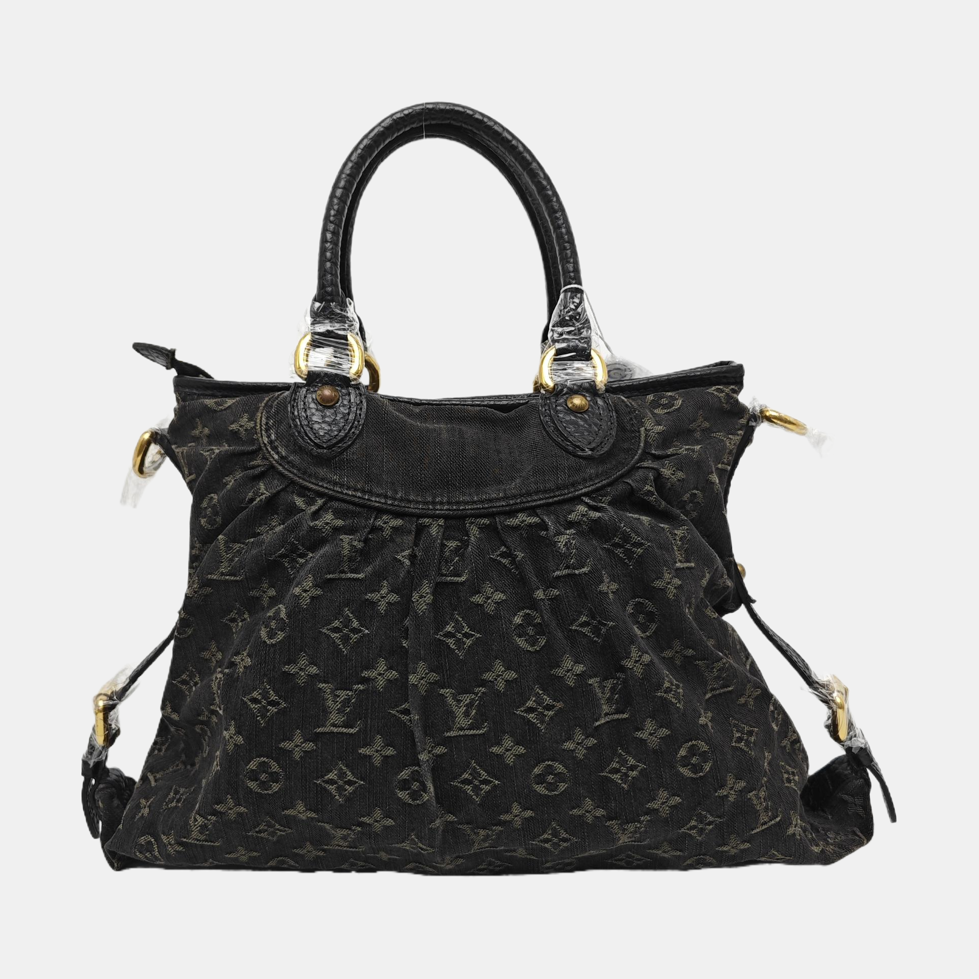 NEO CABBY Monogram Canvas Black