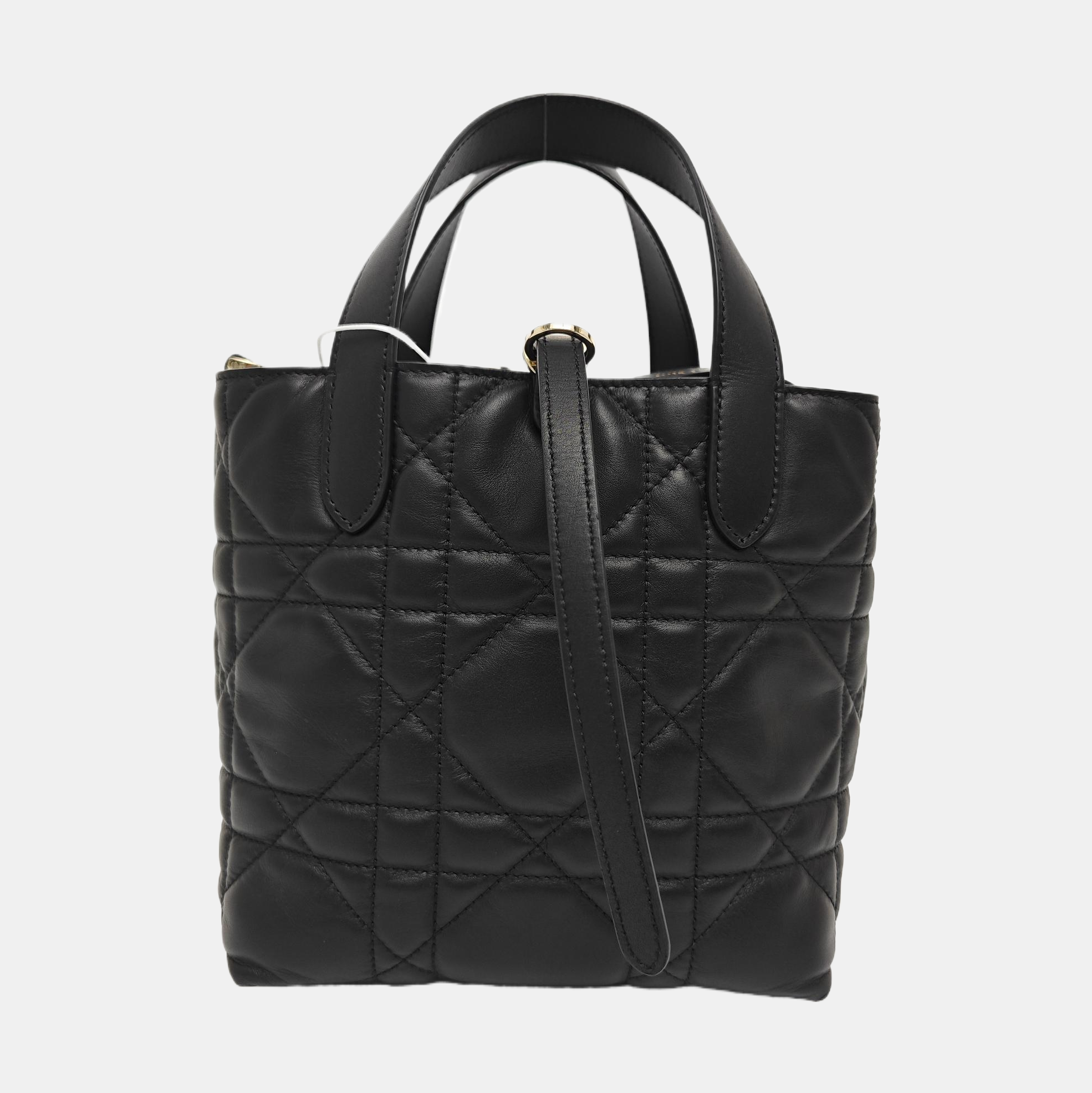 Toujours Small Cannage Calfskin Black