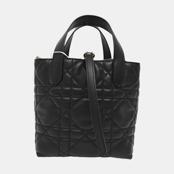 Toujours Small Cannage Calfskin Black