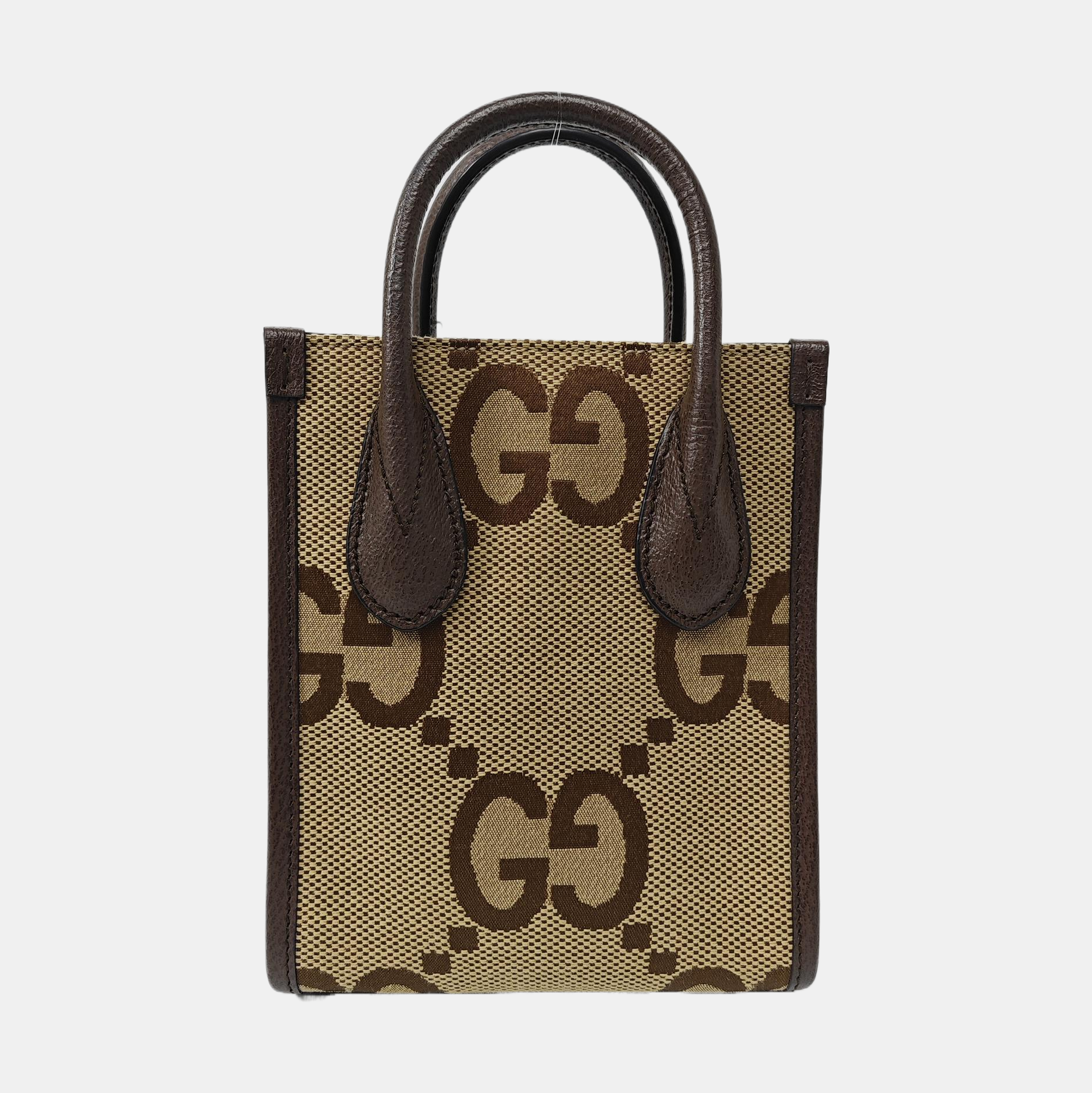 Jumbo Mini Monogram Canvas Beige