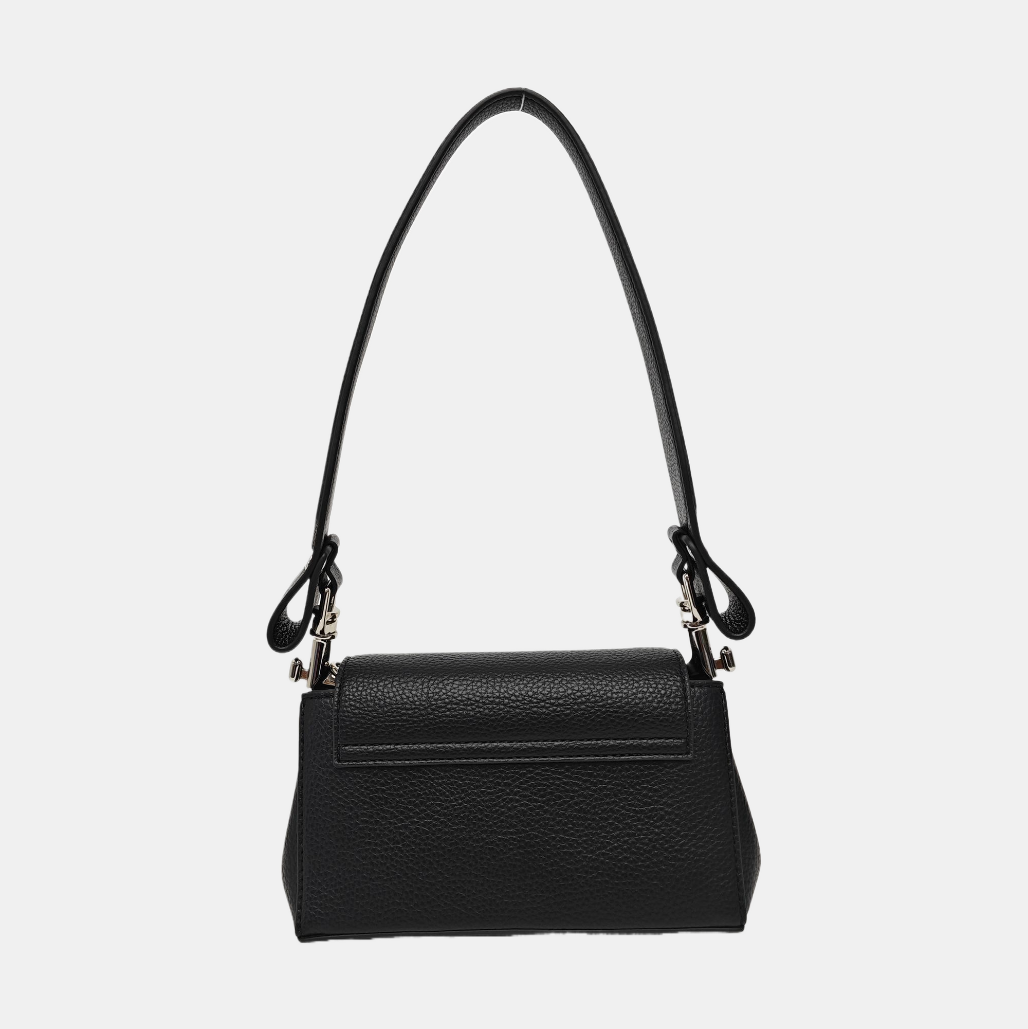 Calfskin Shoulder Bag Black