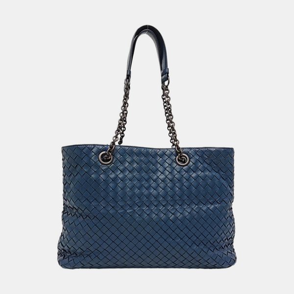 Tote Calfskin Blue