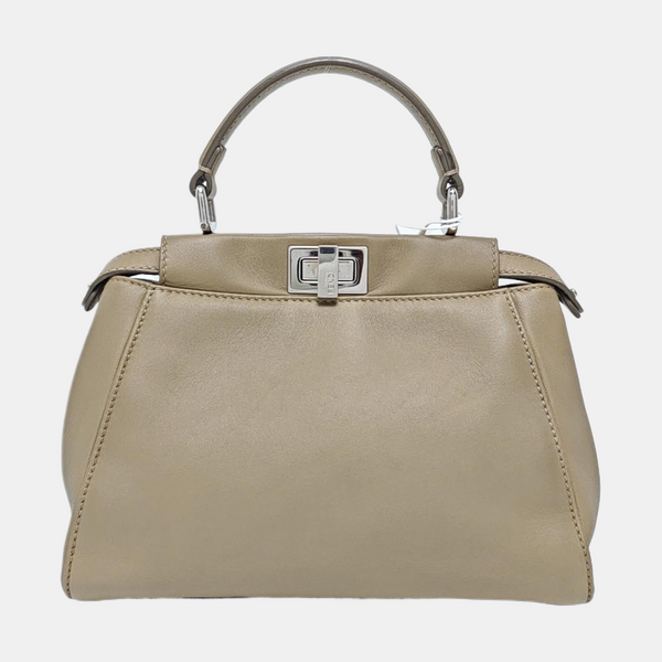 Peekaboo Mini Lambskin Gray