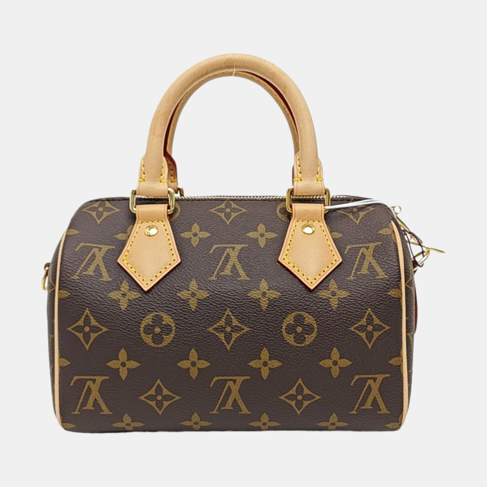 SPEEDY 20 Monogram Coated Canvas Brown