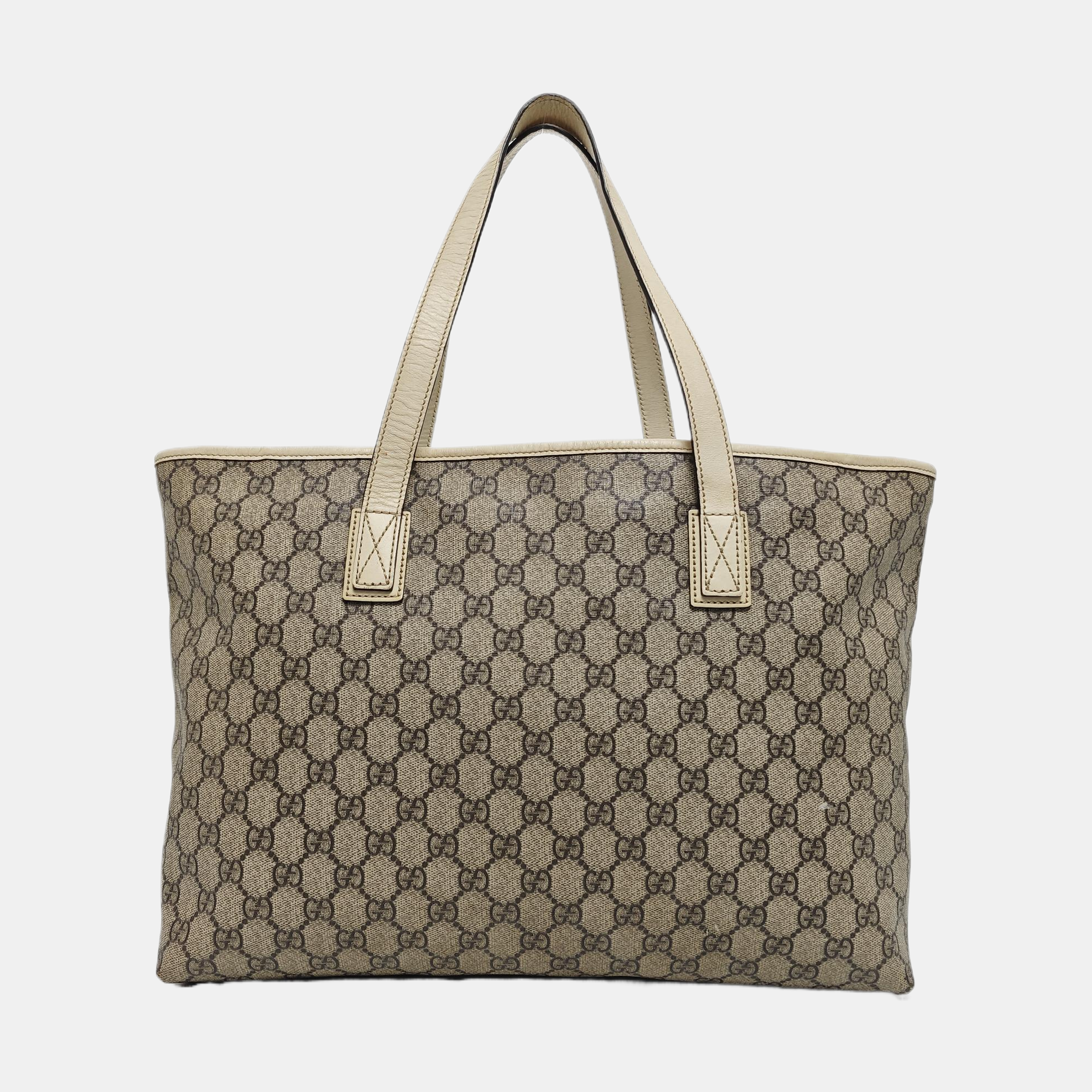 GG Imprime Monogram Coated Canvas Beige