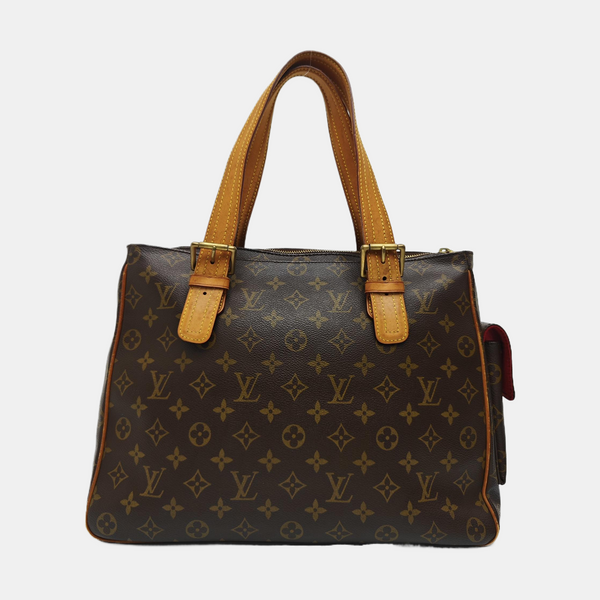 MULTIPLE Monogram Coated Canvas Brown