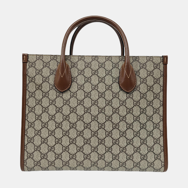 Retro Small Monogram Coated Canvas Brown
