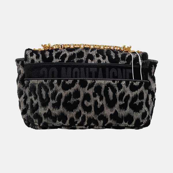 Dior Caro Medium Fabric Black