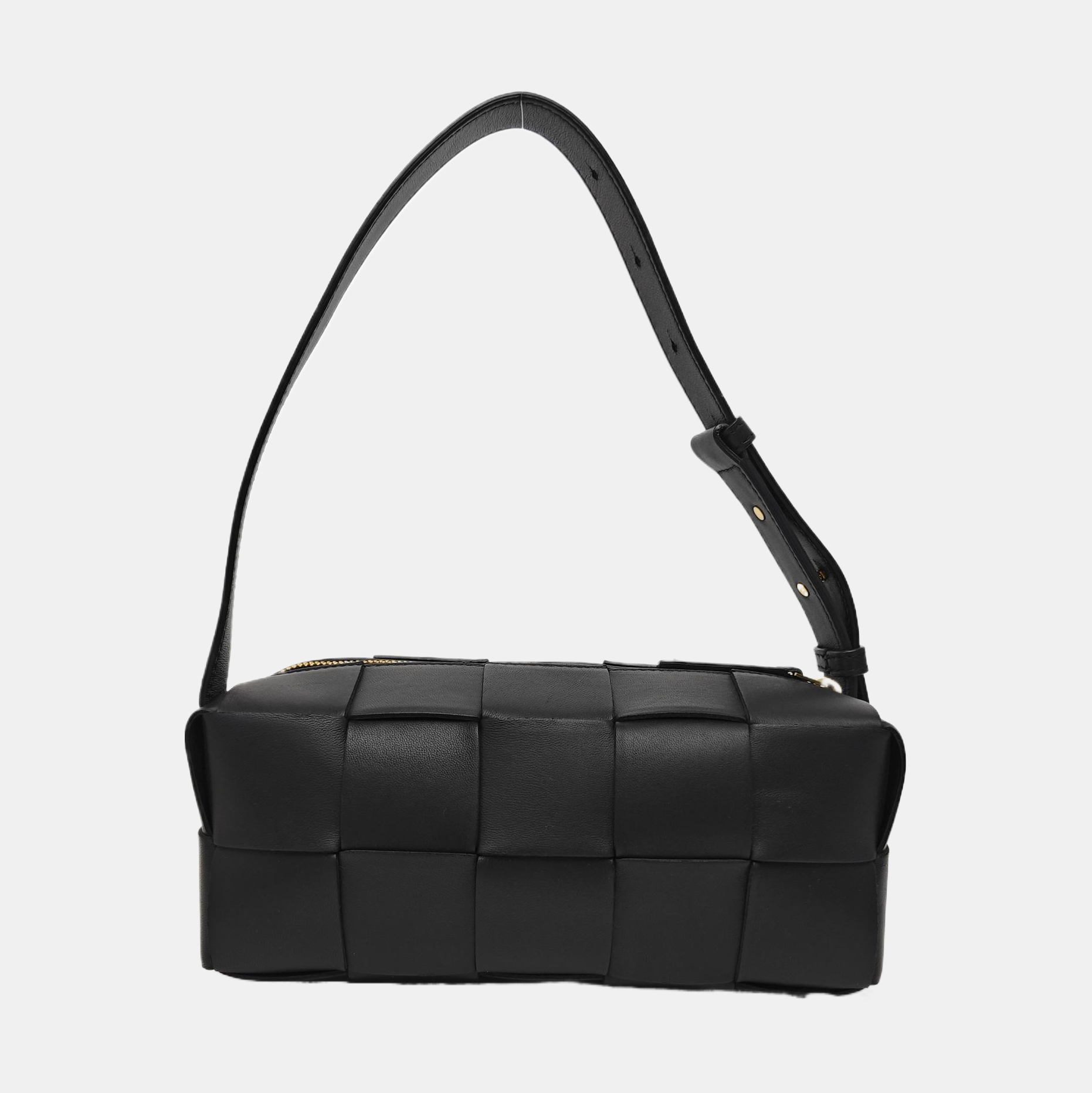 Brick Cassette Small Lambskin Black
