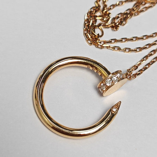 JUSTE UN CLOU 18k Rose Gold Necklace