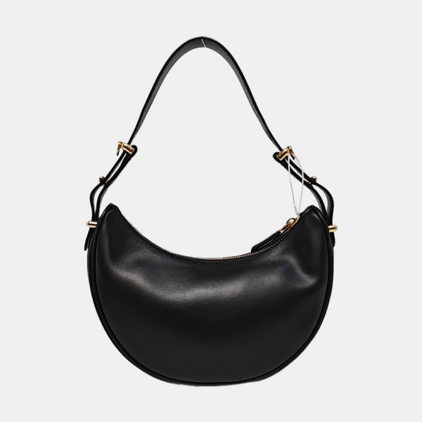Calfskin Shoulder Bag Black