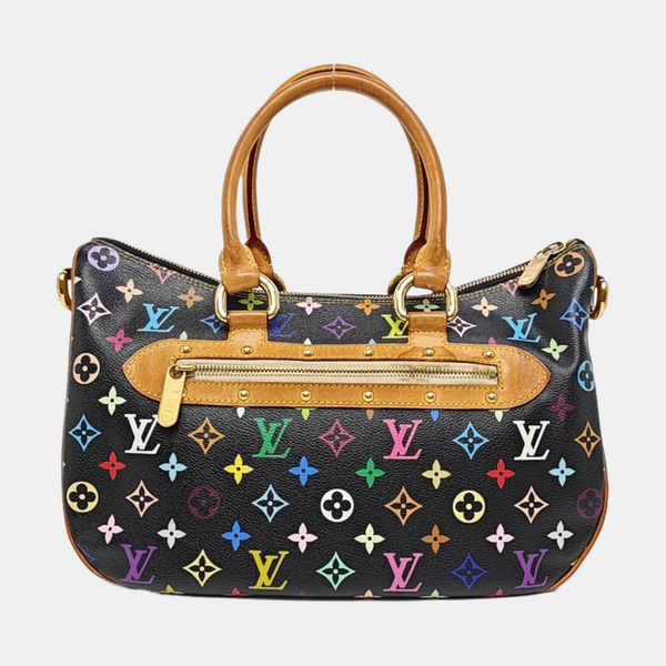 LV × TM RITA Monogram Coated Canvas Black